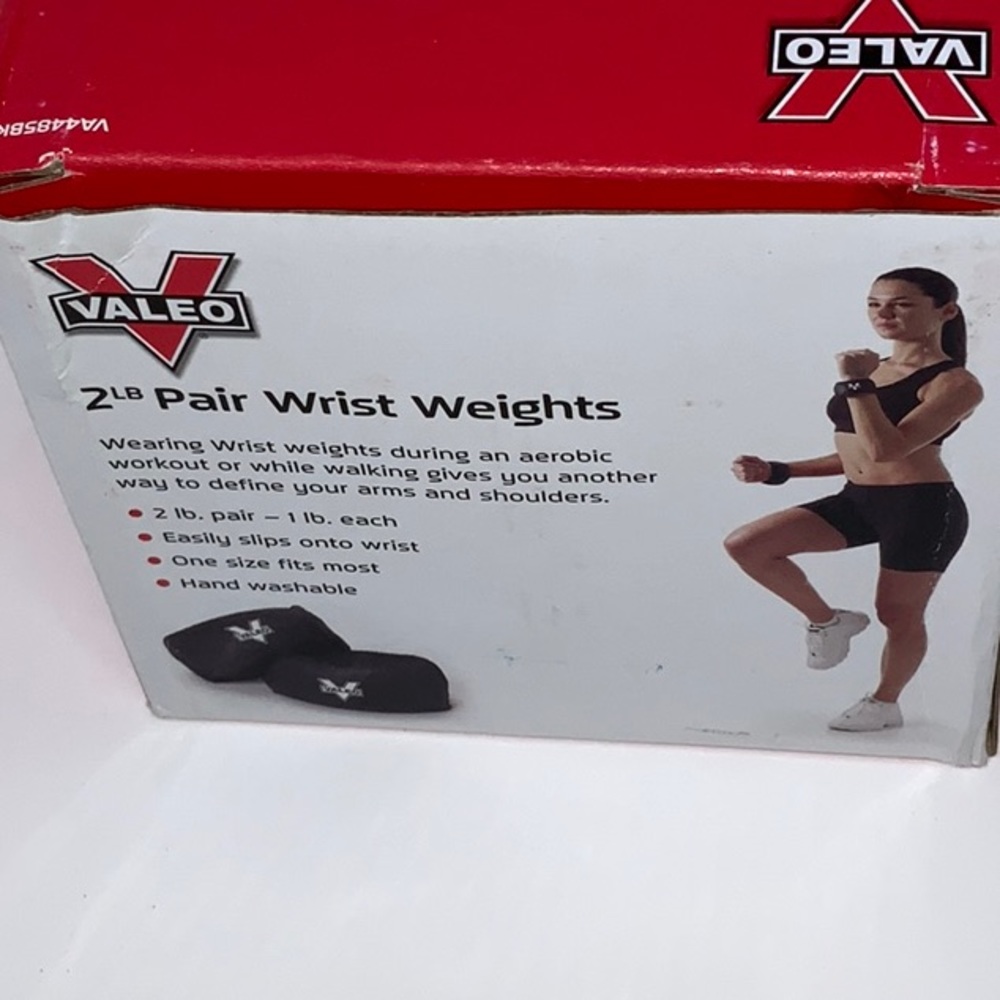 New-Packaging not Mint - Valero 2lb Pair Wrist Weights Strength Training Weights